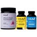HUM Daily Wellness Essentials Bundle Dream Team Magnesium + OMG! Omega The Great + Here Comes The Sun Vitamin D3