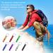 Aluminum Alloy Sport Pipe & 21 Emergency Whistles with Key Rings - Perfect for Sports Hiking Camping & Referees - Buy Online on GoSupps.com