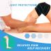 LAVAED Adjustable Non Slip Knee Brace with Side Stabilizers and Gel Pads - Open-Patella Compression Wrap for Knee Pain Relief in Sports and Workouts - Regular Size - Buy Online on GoSupps.com