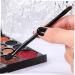 Beaupretty Powder Applicator Makeup double eye shadow makeup dual sided eye shadow applicator women face blending brush eye shadow Double Head Eyeshadow cosmetics lip brush Miss nylon Brush - Buy Online on GoSupps.com