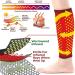 Swellguard Self-Heating Lymphatic Sleeves - Tourmaline Acupressure Knee Pads (XL 80-100kg) - 2 Pairs for Enhanced Comfort & Recovery - Buy Online on GoSupps.com
