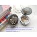Small Travel Pill Box for Purse | Vintage Metal Pill Organizer for Vitamins & Medicine | Cute Round Portable Pill Holder (Octopus Design - Buy Online on GoSupps.com