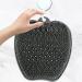 Shower Foot Scrubber Massager - Acupressure Mat with Non-Slip Suction Cups - Gray - Buy Online on GoSupps.com
