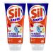 SIL SAPTIL for travel & pretreatment universal stain remover 2 x 200 ml for pretreatment with turbo effect in the case of stubborn dirt of all types of textile in practical travel size