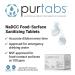 PurTabs 334g Water Purification Tabs - Food-Safe No Rinse Sanitizer - NSF Approved - 100 Tabs/Pack - Buy Online on GoSupps.com