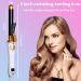 1 Inch Rotating Curling Iron - 360 Automatic Instant Heat Wand Dual Voltage Auto-Off | Perfect for All Hair Types - Buy Online on GoSupps.com