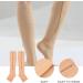 Faruta Knee-High Toe Socks - Support Stockings with Zipper for Walking & Running | Relief for Varicose Veins | Size L/XL Skin Color - Buy Online on GoSupps.com
