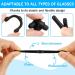 Comnico Silicone Glasses Ear Pads - 12 Soft Slide-Resistant Accessories for Maximum Comfort - Buy Online on GoSupps.com