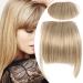 Toppu Air Bangs Hair Clip for Women | Ponytail Wig with Neat Fringe | Hand-Bound Straight Flat Clip-On Hair Extensions - Buy Online on GoSupps.com