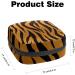 Tiger Sanitary Napkin Storage Bag Feminine Menstrual Cup Pouches Nursing Pad Holder Tampon Bags Portable Period Bag for Women Teen Girls 1Pcs Multi-colored 7 - Buy Online on GoSupps.com