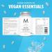 MORE NUTRITION Vegan Essentials O3-D3-K2 | 80 Algae Oil Capsules | Omega 3 & Vegan-Friendly Supplements - Buy Online on GoSupps.com