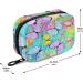 Buy Pfrewn Pill Organizer Case - 7 Day Tropical Butterfly Travel Pill Box | Portable Weekly Vitamin & Medicine Holder - Buy Online on GoSupps.com