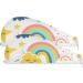 Rainbows Clouds Stars Hair Towel 2 Pack - Super Absorbent Quick Dry Hair Turbans for Women & Girls - Buy Online on GoSupps.com