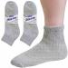 6 Pairs Diabetic Circulatory Health Cotton Crew Socks - Grey (Size 10-13) - Buy Online on GoSupps.com