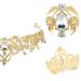 Aprince Gold Crown and Tiara | Crystal Tiaras for Women | Birthday & Bridal Headband for Wedding, Prom, Mother's Day - Buy Online on GoSupps.com