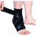 U-pick Relief Ankle Brace for Plantar Fasciitis & Heel Spur - Compression Sleeve for Achilles Tendonitis - Sports Brace for Basketball, Volleyball & Running - Black - Buy Online on GoSupps.com