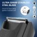 VIKICON Beard Trimmer for Men Electric Hair & Stubble Clipper 40 Length Settings Rechargeable Facial Trimmers w/2 Combs Professional Self Sharpening Blades 150 min Cordless Usage Gift for Men - Buy Online on GoSupps.com