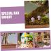 BESPORTBLE 2pcs Crystal Mushroom Mushrooms Dollhouse Mushroom Stone Decor for Flowerpot Crystal Stone Decorate - Buy Online on GoSupps.com
