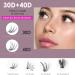 DIY Individual Cluster Lash Extension Kit - 320 Pcs 10-16mm Natural Light C/D Curl False Eyelashes with Bond and Seal Lash Remover for Beginners at Home - 30D+40D - Buy Online on GoSupps.com