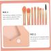 minkissy 5 Sets Travel Makeup Eyeshadow Brush Beauty Supply Cosmetology Kit Makeup Tool Women Favor Powder Applicator Brush Cosmetic Brush Wooden Handle Fiber Wool Lip Brush Miss - Buy Online on GoSupps.com