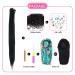 30 Synthetic Dreadlocks Extensions - 20 Strands Soft Crocheted Braided Hair Reggae Hip-Hop Style - Color 1# - Buy Online on GoSupps.com