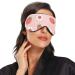 Haskirky Light Blocking Eye Mask - Breathable & Adjustable for Adults | Ideal for Travel, Yoga, Meditation, Office, and Deep Sleep - Cartoon Strawberry Design - Buy Online on GoSupps.com