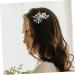 MERRYHAPY Bridal Hair Comb Clip Wedding Bridal Hair Comb Wedding Hair Accessories Wedding Bride Hair Comb Rhinestone Hair Accessories Rhinestone Hair Comb Flower Hair Comb Zinc Alloy - Buy Online on GoSupps.com