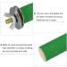 PATICIL 1.1x9.8 Bird Paw Wood Perch Stand - Ideal Cage Accessory for Small Birds Parrots & Budgies - Green - Buy Online on GoSupps.com