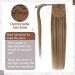 Runature Real Hair Braid Extensions - 50cm Blonde Ponytail | #10P16 Human Hair Smooth Braid - Buy Online on GoSupps.com