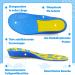 Popzoom Children's Orthopedic Shoes for Flat Feet | Inserts for Plantar Fasciitis & Overpronation - Blue M (EU27-29) - 205mm - Buy Online on GoSupps.com