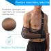 Mesh Arm Shoulder Sling | Adjustable Medical Shoulder Immobilizer for Torn Rotator Cuff Injury | Unisex Shower Sling for Elbow & Wrist | Right & Left Arm Support - Buy Online on GoSupps.com