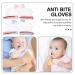 Milists Baby Finger Guards - Breathable Thumb Protectors for Infants & Toddlers | No Scratch Sucking Prevention Gloves - Size L 12.5x7x0.5 - Buy Online on GoSupps.com
