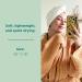 Buy Sand Cloud Terra Hair Towel - Ivory | Quick-Dry & Eco-Friendly | International Shipping Available - Buy Online on GoSupps.com
