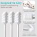 Baby Tongue Cleaner & Newborn Toothbrush - 48 Disposable Infant Toothbrushes for Oral Cleaning, 0-36 Month Baby Dental Care - Buy Online on GoSupps.com