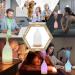 DreamHigh Aroma Diffuser 100ml - White Ultrasonic Essential Oil Diffuser with 7-Color LED Light Humidifier & Timer - International Shipping Available - Buy Online on GoSupps.com