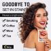 Non-Sensitive Teeth Whitening Strips - 56 Count Non-Slip Kit for Quick, Professional Results | Natural Coconut Flavor - Black & Golden - Buy Online on GoSupps.com