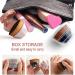 Buy Flower-Shaped Flat Foundation Brush - Perfect for Creamy & Powder Cosmetics | Black & Pink Beauty Tool - Buy Online on GoSupps.com