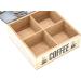 Gruppo Maruccia - Wooden Tea and Herbal Tea Box - Kitchen Container for Sugar and Tea Bags - Buy Online on GoSupps.com