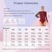 Freebily Women's Sheer Mesh Long Sleeve Sequined Mock Neck Bodysuit Green X-Large - Buy Online on GoSupps.com