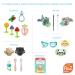 RaZbaby Baby Solids/Frozen Fruit Feeder Pacifier 2-Pack | BPA-Free Silicone Teether Toy for Infants 6M+ | Safe Introduction to Solids & Teething Relief | Dishwasher Safe | Orange/Blue + Green/Blue - Buy Online on GoSupps.com