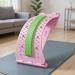 FmtwPhn Back Arch StretcherLumbar Stretcher Ergonomic Corrector Antislip 3 Levels Adjustable For Muscle Relaxation Lumbar Region Exercise Pink - Buy Online on GoSupps.com