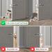 Cat Door Holder Latch - Keep Dogs Out, Cats In! Baby Proof, Easy Install (2 Pack) - Buy Online on GoSupps.com