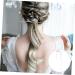 Hairpin Hair Barrettes Hair Pin Hair Clips Chinese Hair Sticks Silver Fringe Silver Hair Accessories Snake Headpiece Chinese Hair Accessories Hair Bun Stick Snake Hair Stick Metal FRCOLOR - Buy Online on GoSupps.com