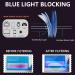 JJwell Men's Blue Light Filter Reading Glasses - 3 Piece Set | Rectangular Half Metal UV Protection Anti-Eye Strain - Prescriptive 1.25 Black Gunmetal Brown - Buy Online on GoSupps.com