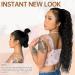 Ponytail Extension 30 Inch Extra Long Drawstring Wavy Curly Ponytails Black Brown Synthetic Fiber Fake Hair piece for Women Ponytail Extension Ponytail Hair Extension(PT139-232) 30Inches PT139-232 - Buy Online on GoSupps.com