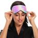 Sleep Mask - Light Blocking Abstract Rainbow Glitter Stars | Adjustable Soft Eye Cover for Travel & Naps | Men & Women - Buy Online on GoSupps.com