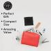 Pinch Provisions Gym Kit - 15 Essential Wellness & Beauty Items | Perfect for Gifts & Gym Bags (Poppy Red - Buy Online on GoSupps.com