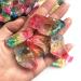 Stone Crafts 100g Electroplated Multicolor Crystal Gemstone Reiki Crystal Gemstones Stones Stone Crystal Reiki