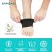 Arch support Sleeves Plantar Fasciitis Brace Compression Bands (2 Pairs) For Fallen Arches Flat Feet Bone Spurs High Arches Flat Arches Foot Pain Relief Copper Infused Wrap Straps For Women Men Medium Size - Buy Online on GoSupps.com