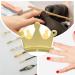 Nail Dust Brush Silicone Finger Nail Separators for Manicure Finger Separator Nail Dusting Brush Nail Gel Polish Pen Brush Stand for Nail Salon Yellow - Buy Online on GoSupps.com